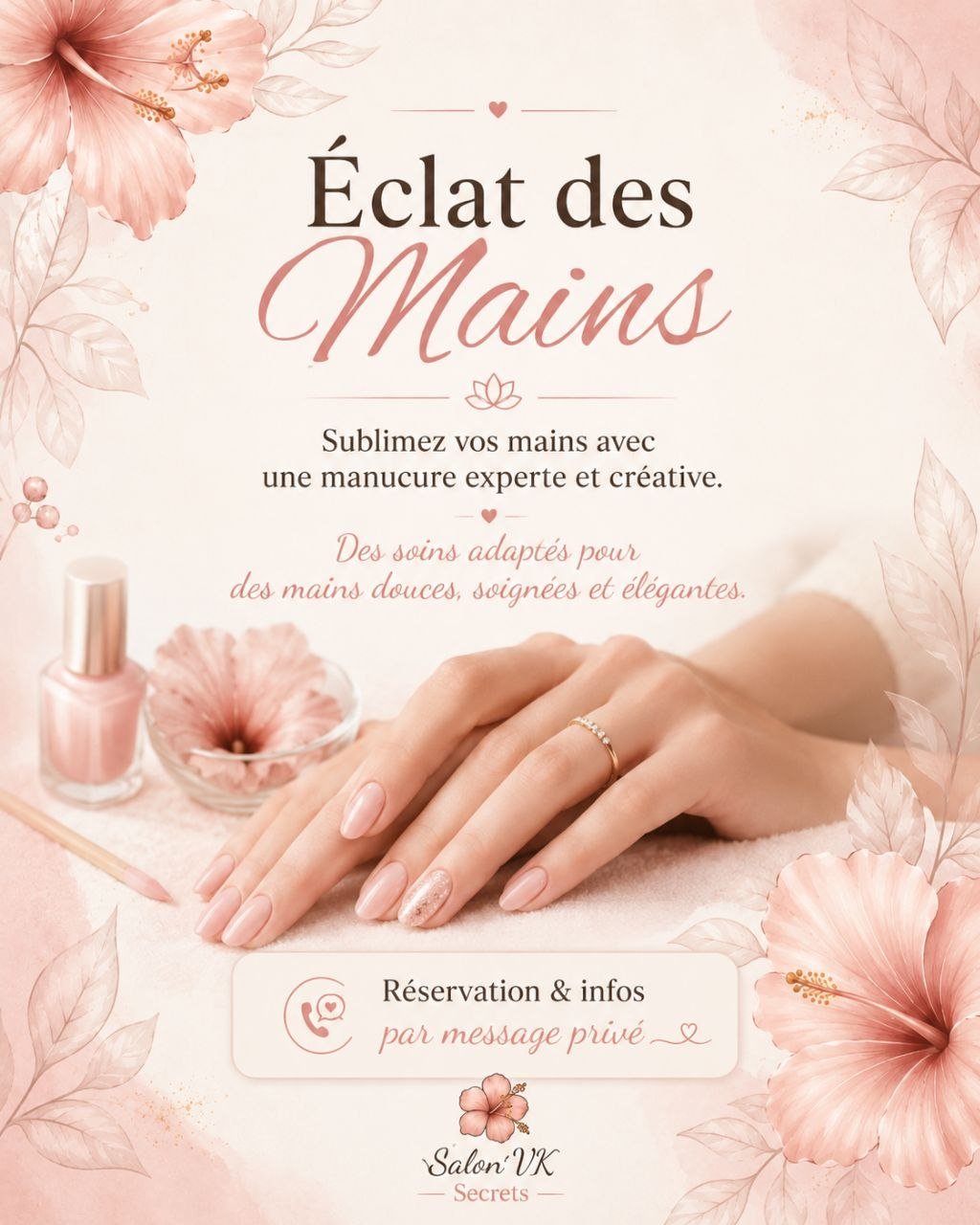 Univers beauté des mains VK Secrets