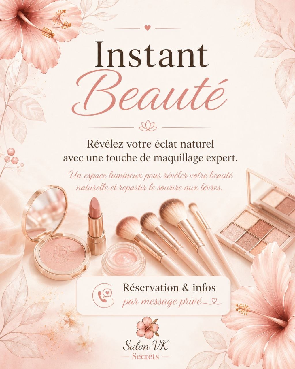 Univers maquillage et beauté VK Secrets